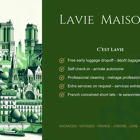 Lavie Maison Marais Ac Hot Tub Appartamento *